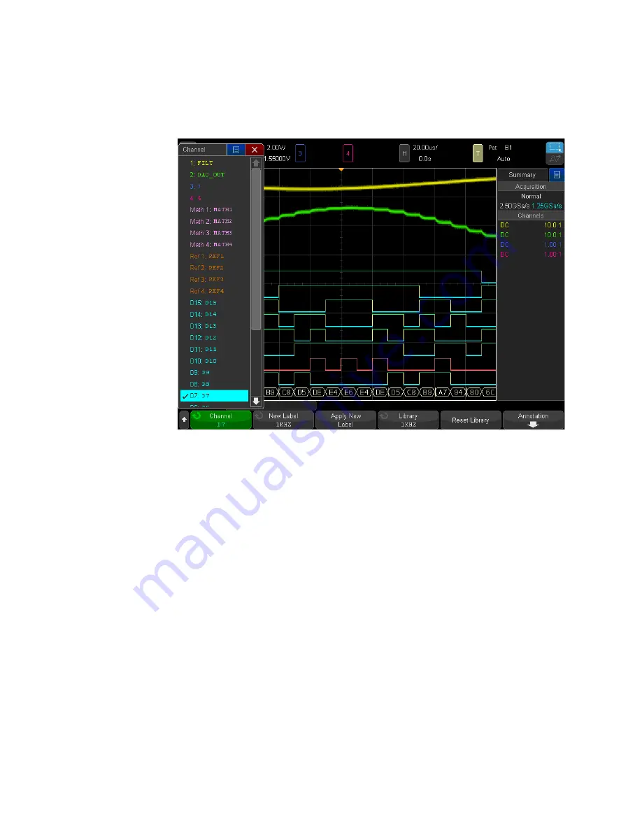 Agilent Technologies DSO-X 4022A User Manual Download Page 159