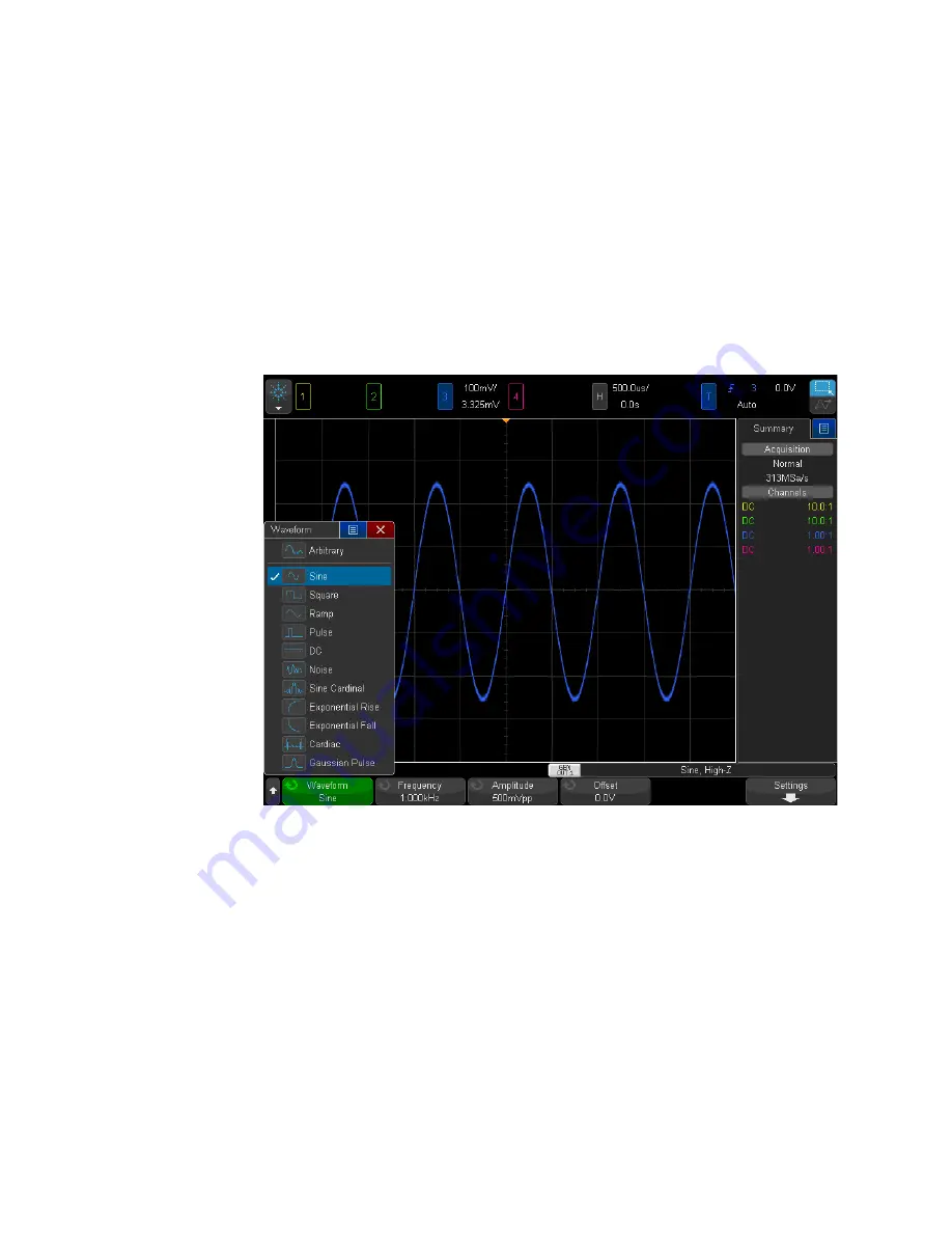 Agilent Technologies DSO-X 4022A User Manual Download Page 288