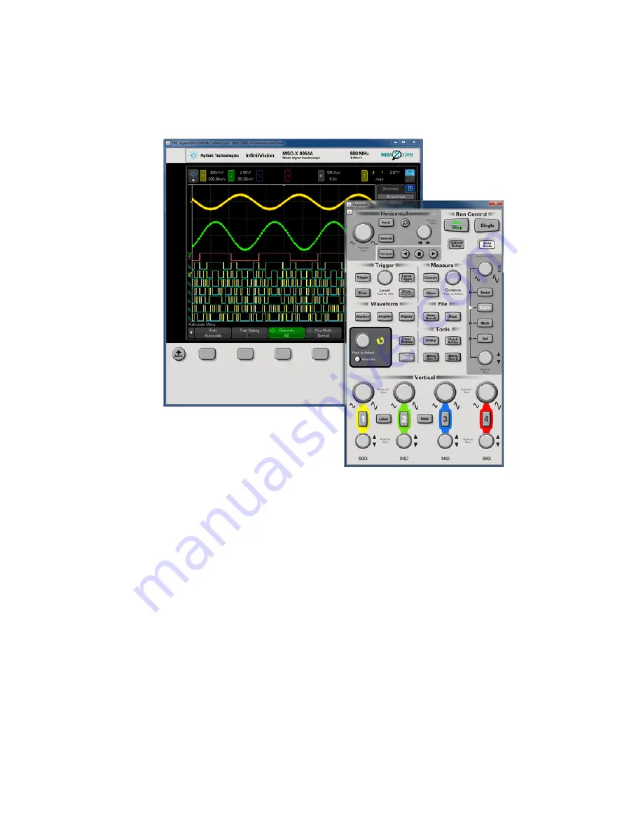 Agilent Technologies DSO-X 4022A User Manual Download Page 353