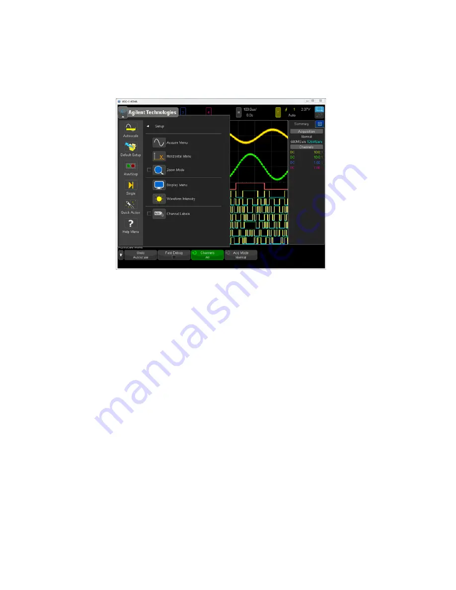 Agilent Technologies DSO-X 4022A Скачать руководство пользователя страница 355