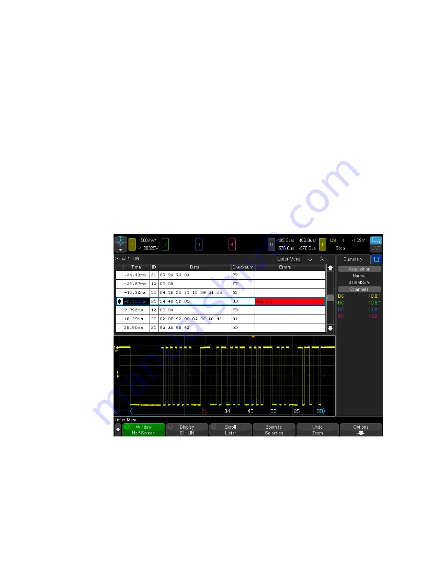 Agilent Technologies DSO-X 4022A Скачать руководство пользователя страница 402