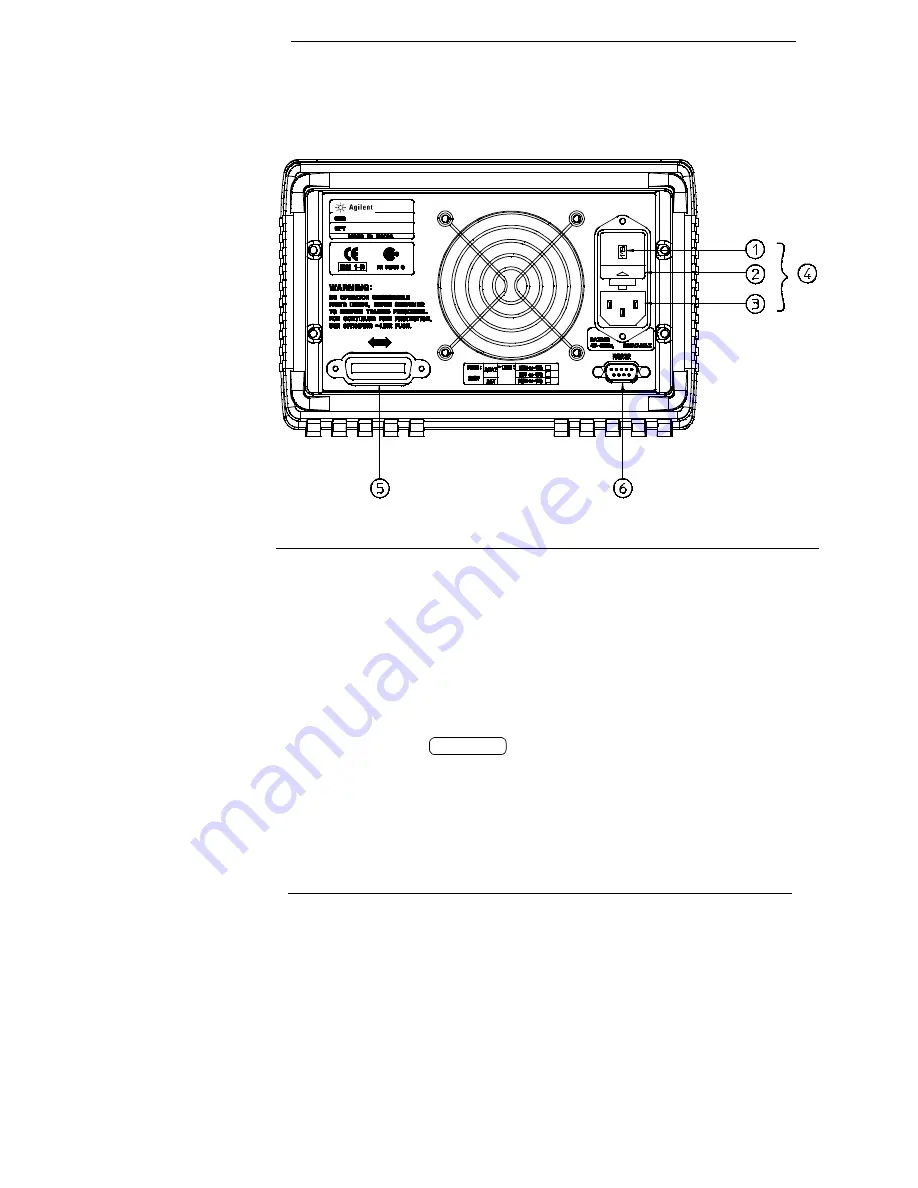 Agilent Technologies E3631-90002 User Manual Download Page 7