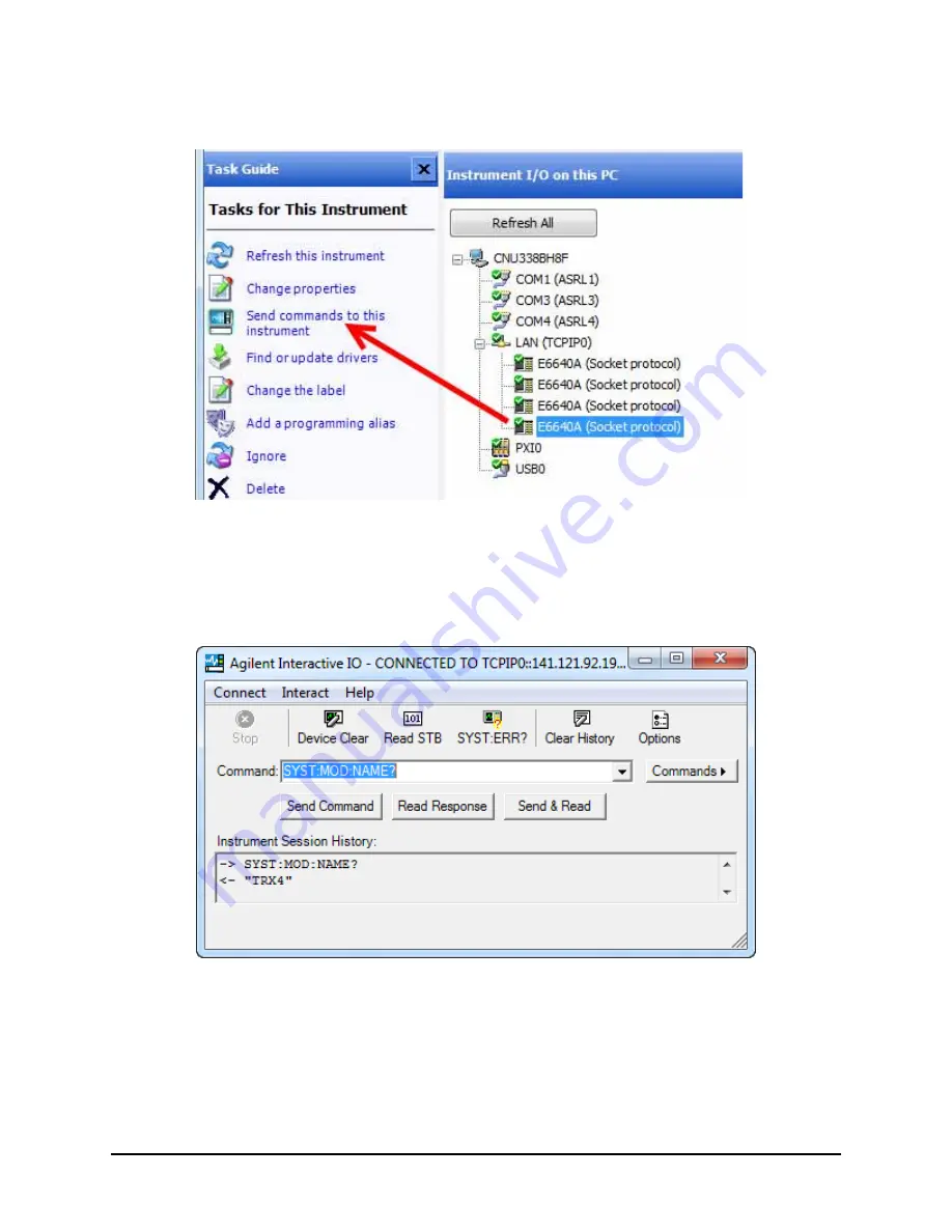 Agilent Technologies E6640A EXM Programmer'S Manual Download Page 34