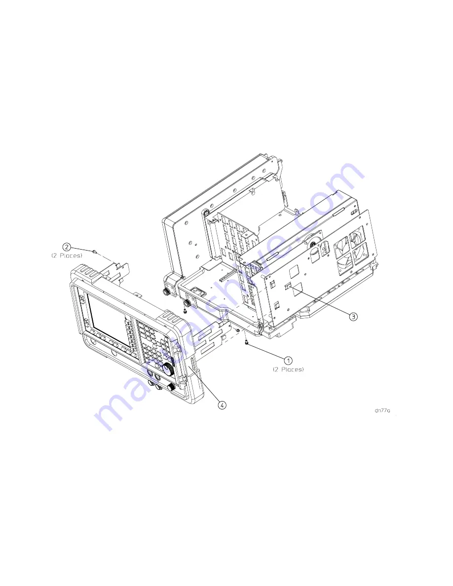 Agilent Technologies ESA E4401B Installation Note Download Page 8