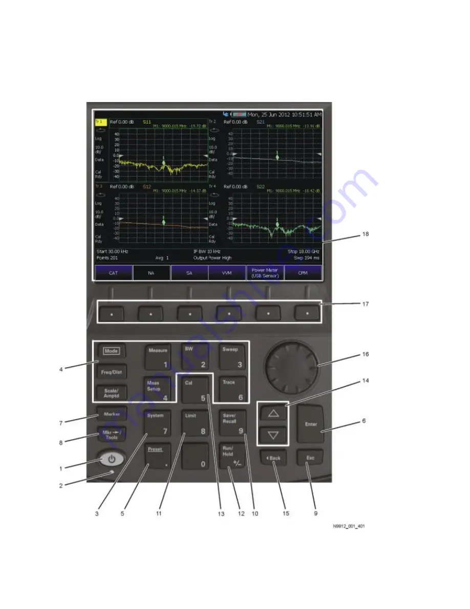 Agilent Technologies FieldFox N9913A User Manual Download Page 14