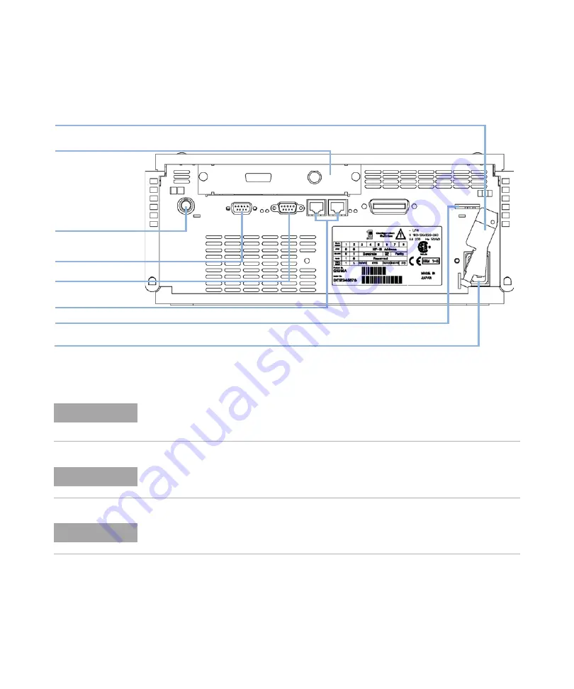 Agilent Technologies G1314B User Manual Download Page 45