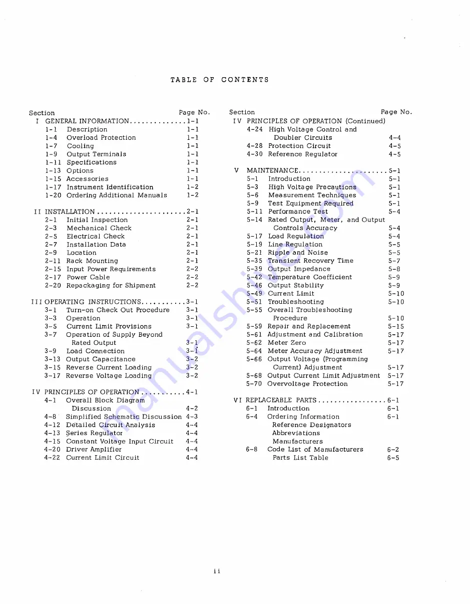 Agilent Technologies HP8648A Operating And Service Manual Download Page 3