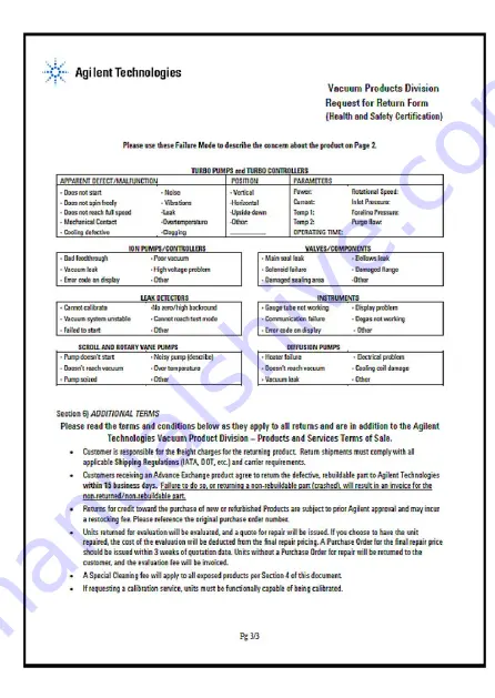 Agilent Technologies IMG-500 Manual Download Page 33