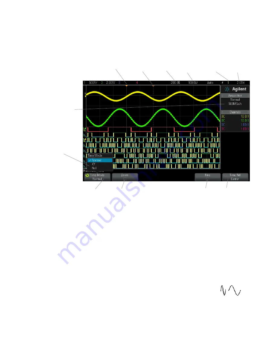 Agilent Technologies InfiniiVision 3000 3024A MSO-X User Manual Download Page 48