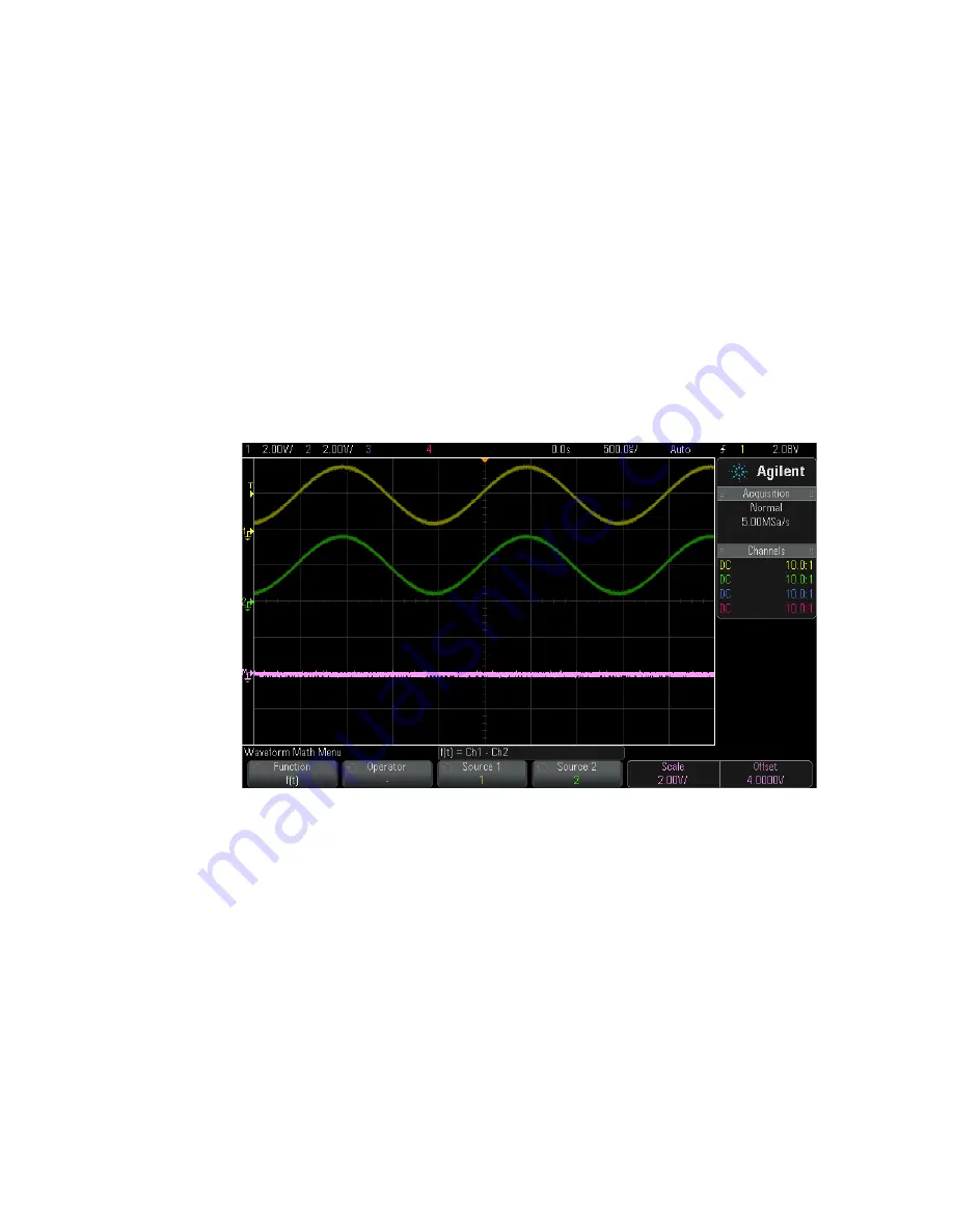 Agilent Technologies InfiniiVision 3000 3024A MSO-X User Manual Download Page 75