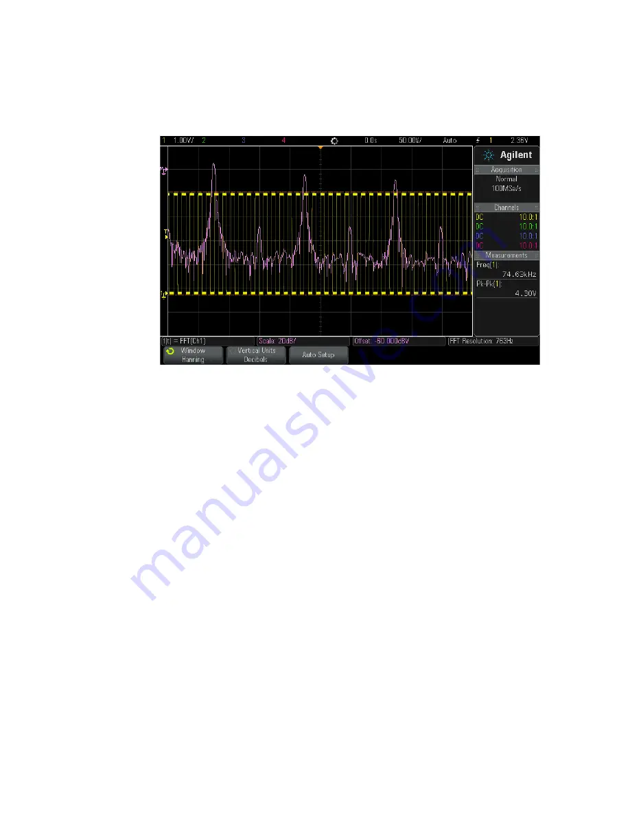 Agilent Technologies InfiniiVision 3000 3024A MSO-X User Manual Download Page 84