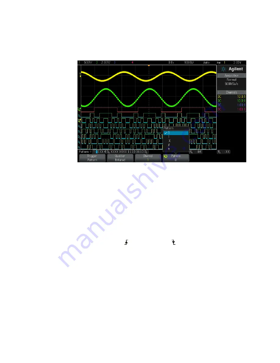 Agilent Technologies InfiniiVision 3000 3024A MSO-X User Manual Download Page 152