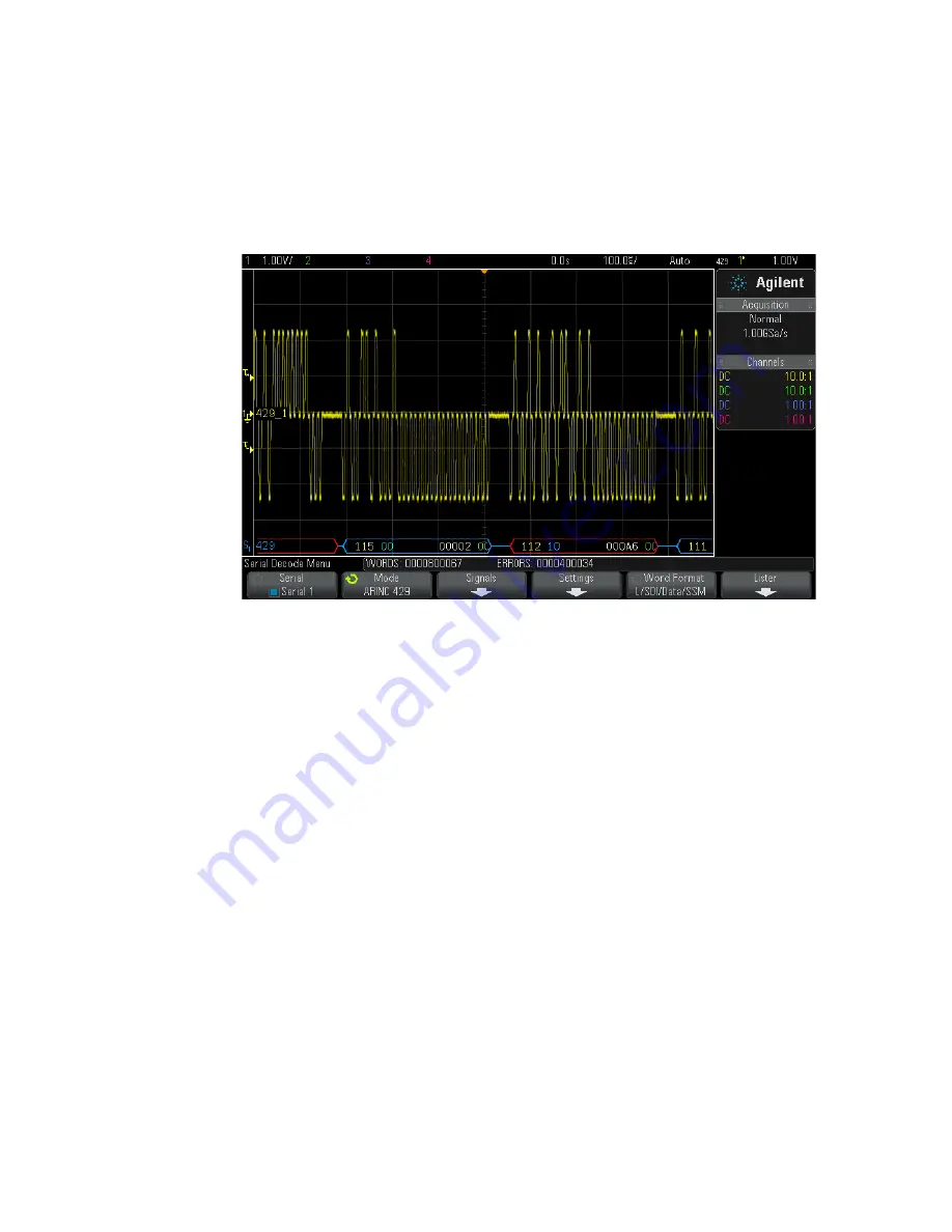 Agilent Technologies InfiniiVision 3000 3024A MSO-X User Manual Download Page 403