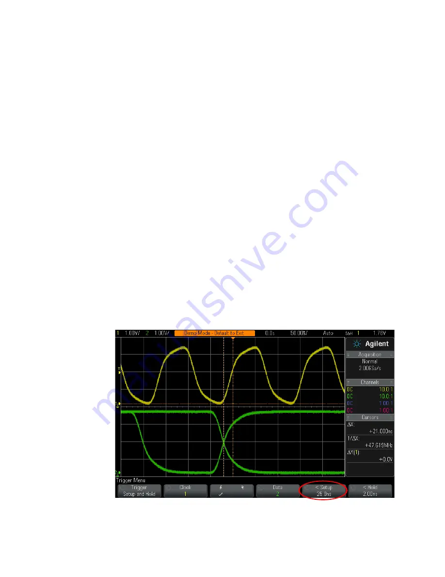 Agilent Technologies InfiniiVision 3000 X- Series Скачать руководство пользователя страница 62