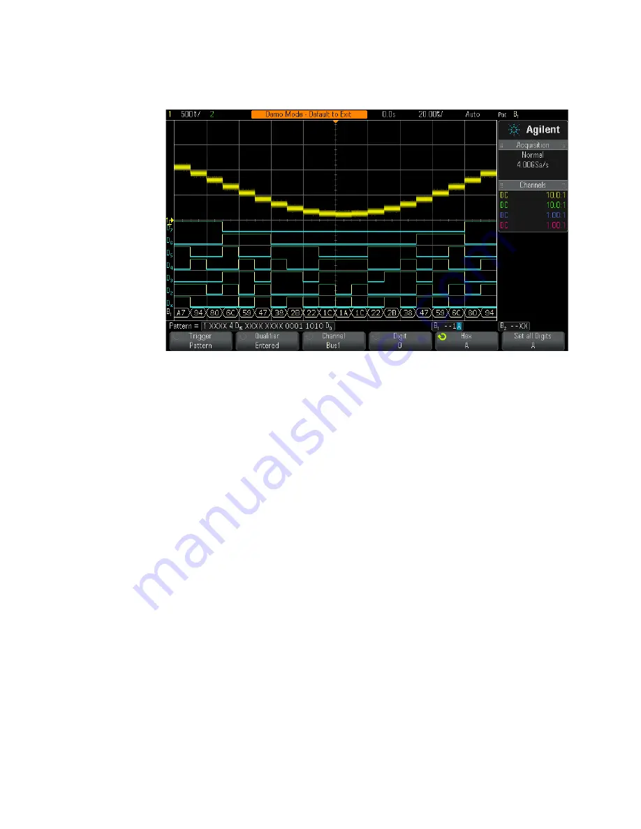 Agilent Technologies InfiniiVision 3000 X- Series Advanced Training Manual Download Page 70