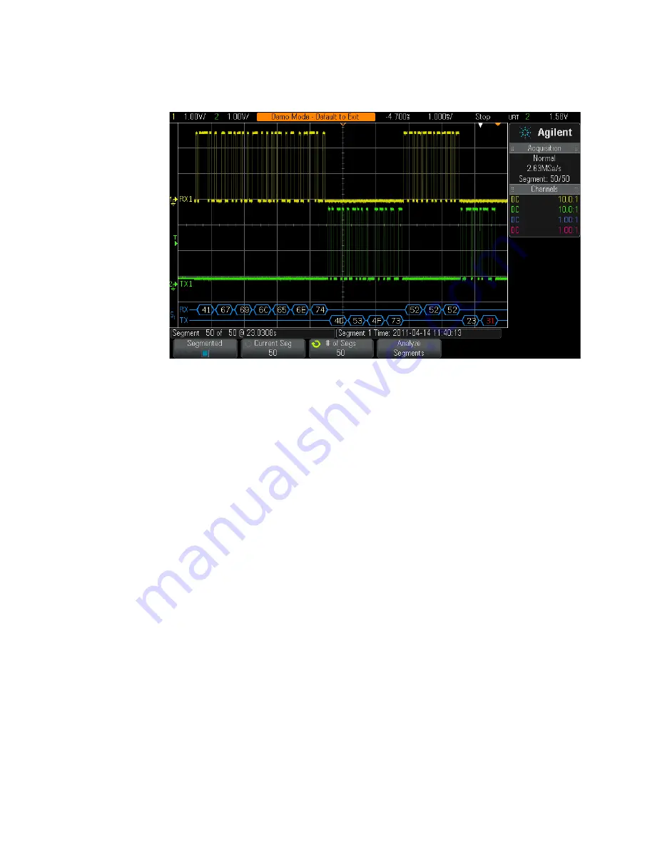 Agilent Technologies InfiniiVision 3000 X- Series Скачать руководство пользователя страница 91