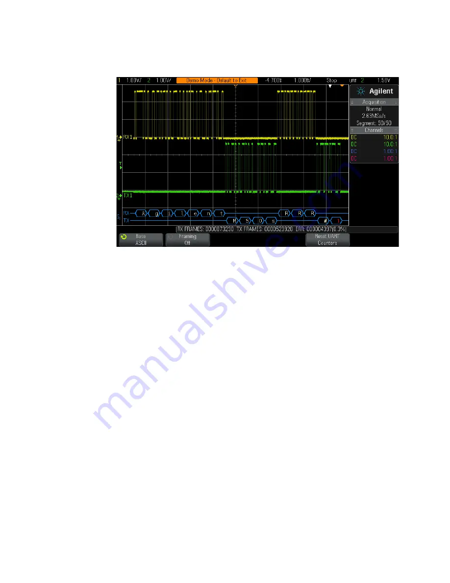 Agilent Technologies InfiniiVision 3000 X- Series Advanced Training Manual Download Page 92