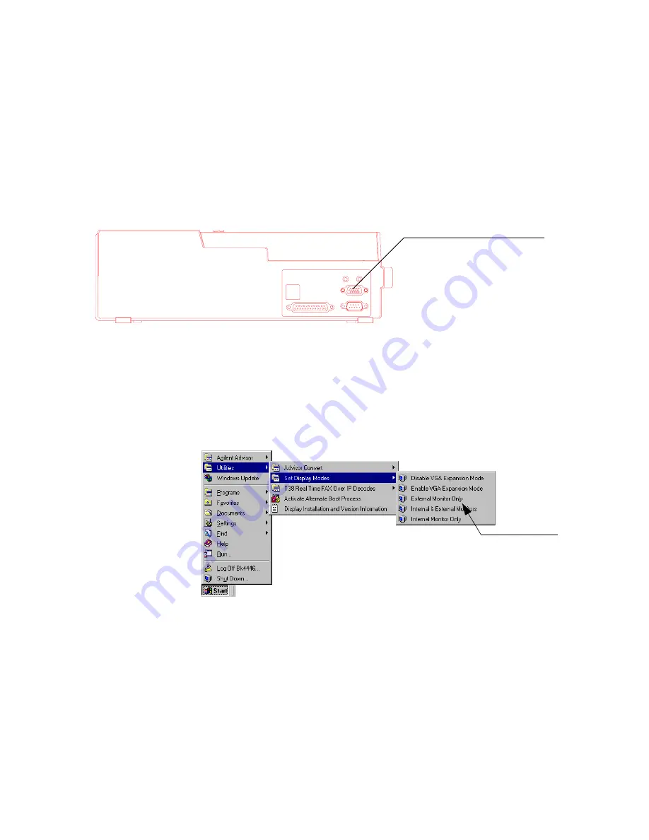 Agilent Technologies J2300D Скачать руководство пользователя страница 25