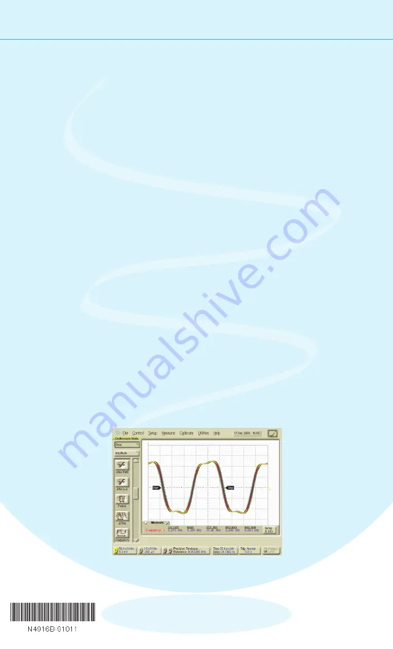 Agilent Technologies N4916B Скачать руководство пользователя страница 9