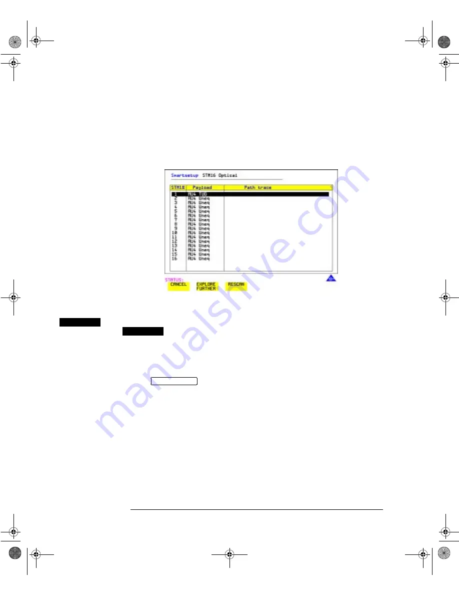 Agilent Technologies OmniBER 720 User Manual Download Page 31