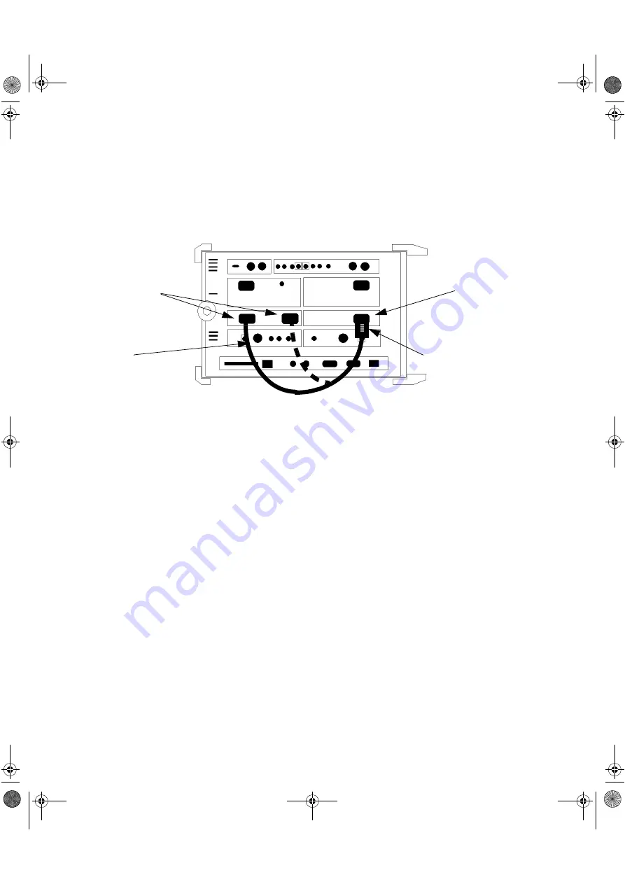 Agilent Technologies OmniBER J7230A Installation And Verification Manual Download Page 48