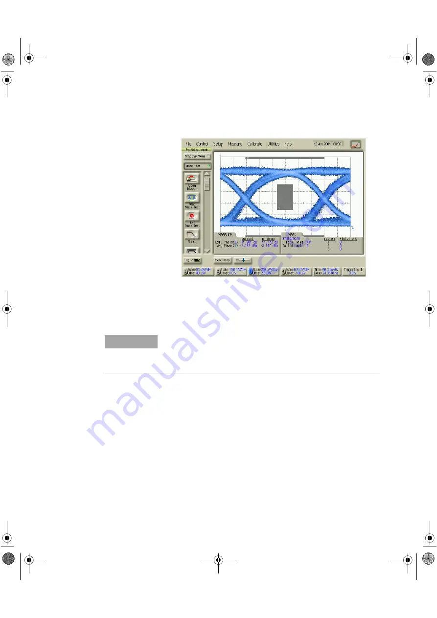 Agilent Technologies OmniBER OTN J7230B Performance Verification Manual Download Page 42