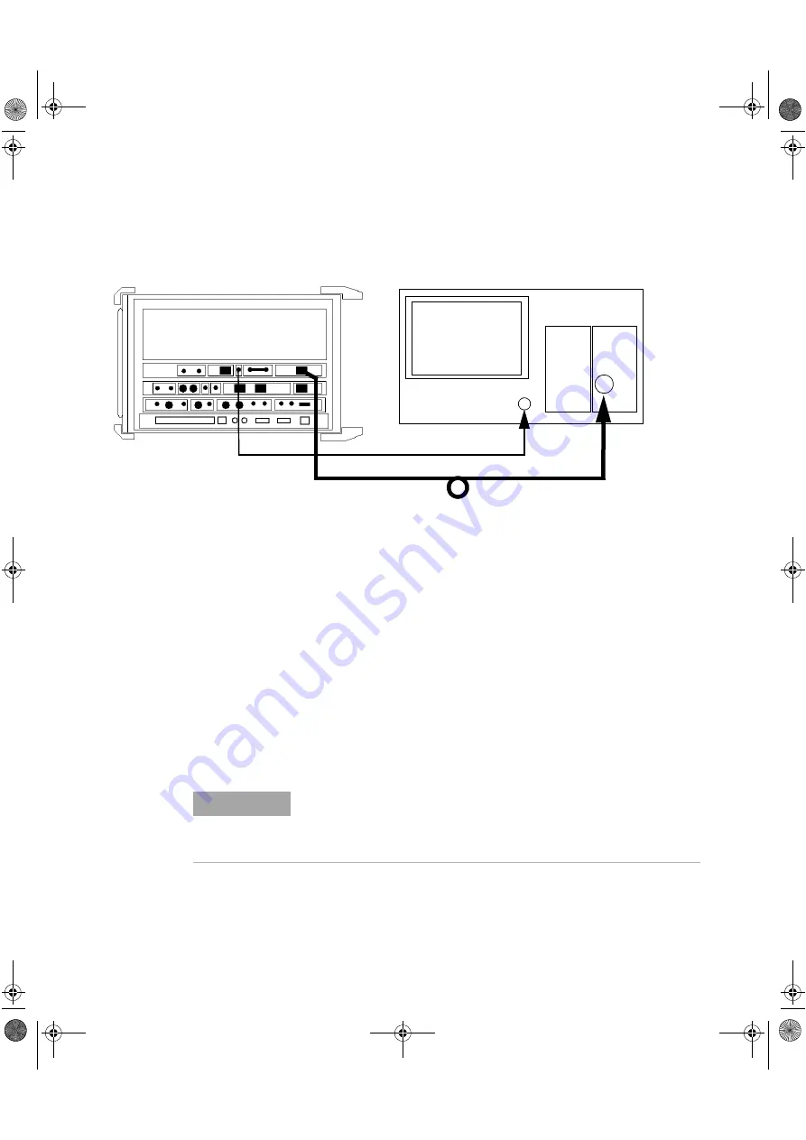 Agilent Technologies OmniBER OTN J7230B Performance Verification Manual Download Page 44