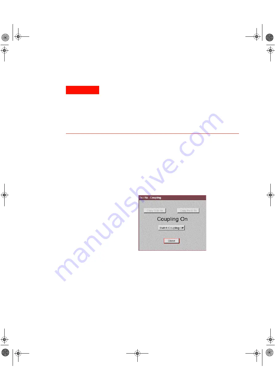 Agilent Technologies OmniBER OTN J7230B Performance Verification Manual Download Page 50