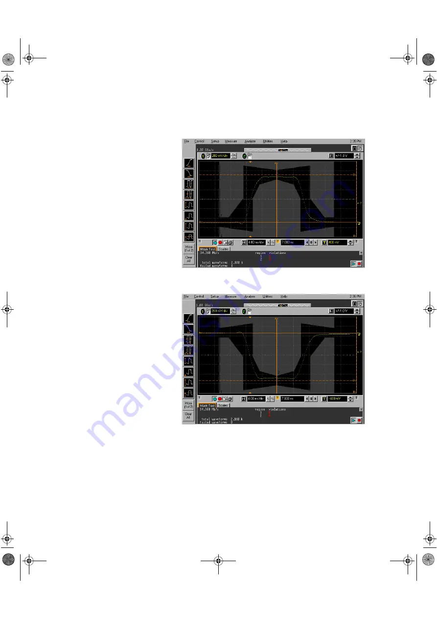 Agilent Technologies OmniBER OTN J7230B Performance Verification Manual Download Page 78