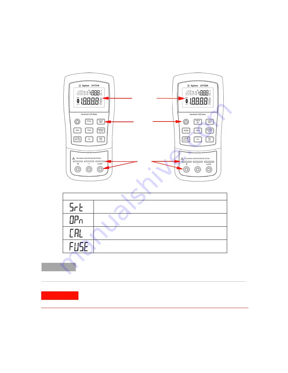 Agilent Technologies U1731A Quick Start Manual Download Page 3