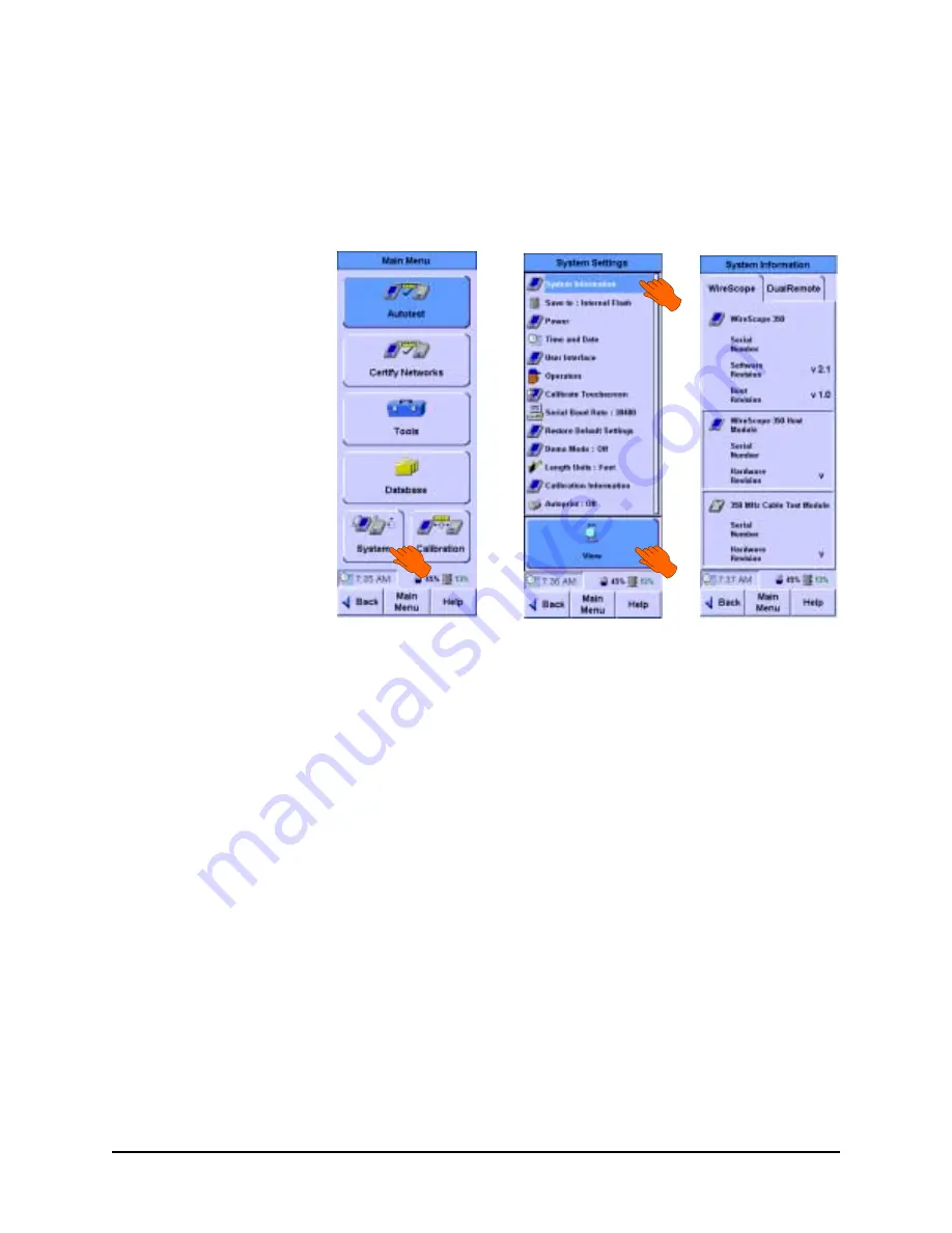 Agilent Technologies WireScope 350 Скачать руководство пользователя страница 12