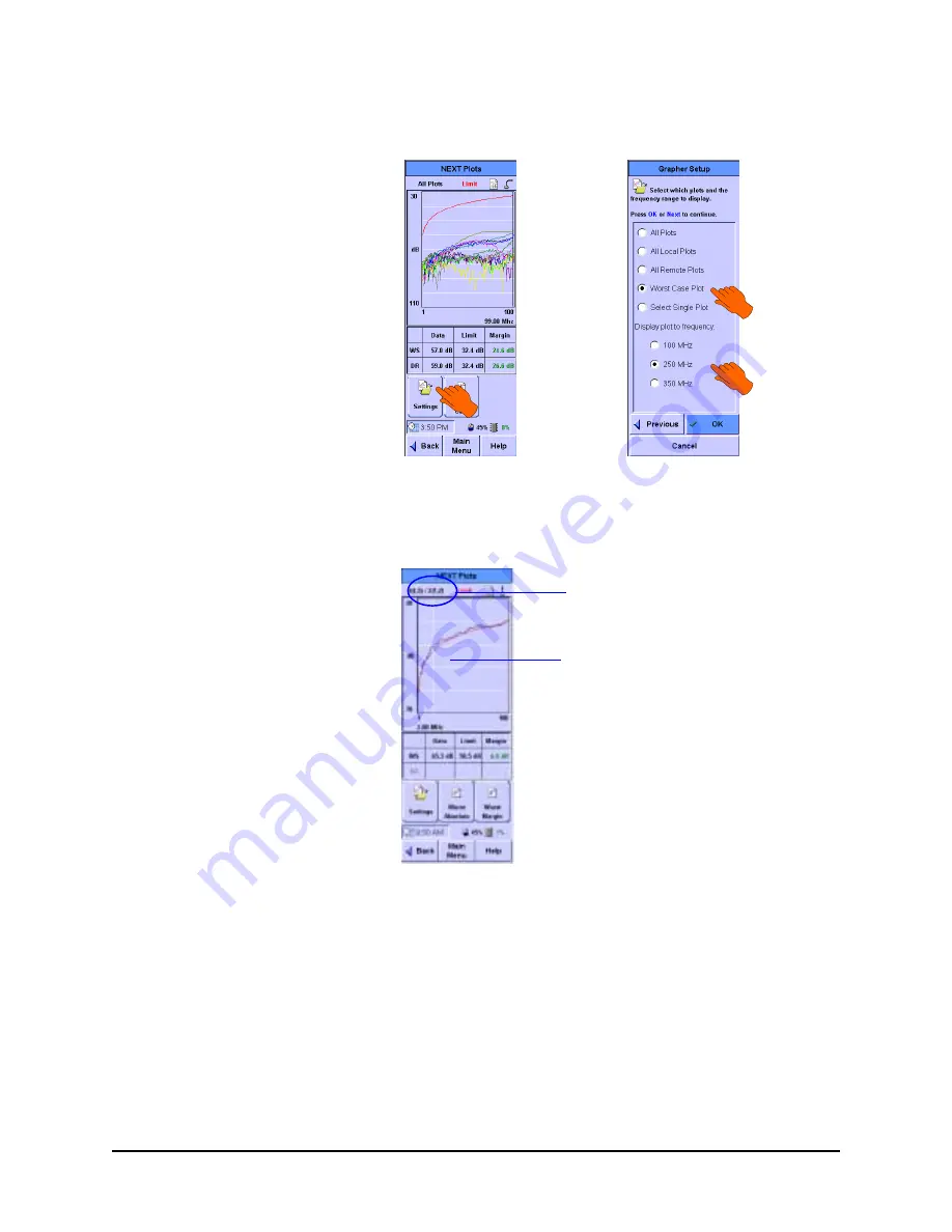 Agilent Technologies WireScope 350 User Manual Download Page 55