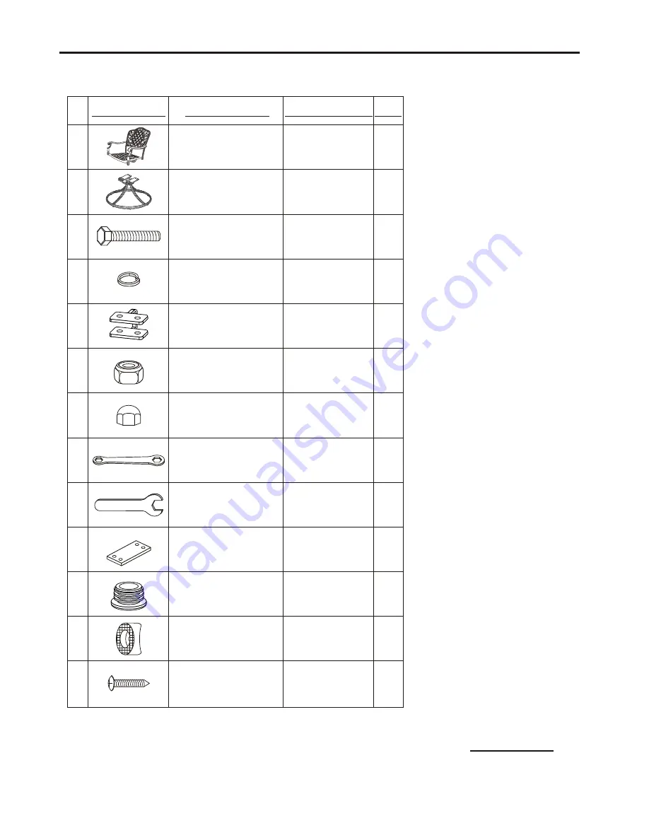 Agio arcadia Assembly Instructions Manual Download Page 8