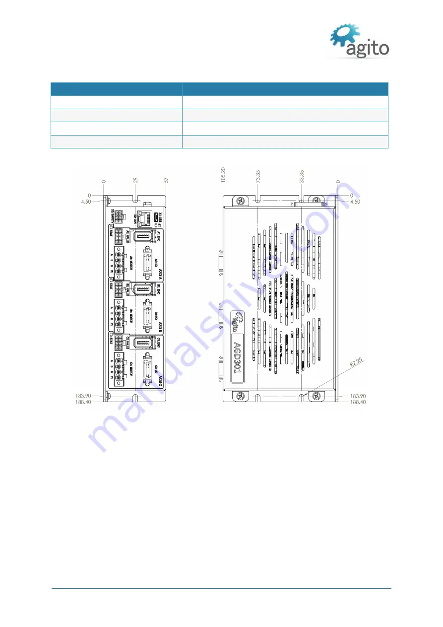 Agito AGD301 Series Product Manual Download Page 9