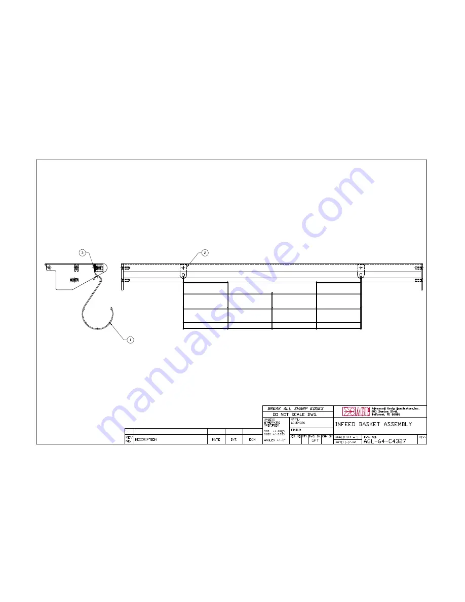 AGL Encore Maxim Operator'S Manual Download Page 69