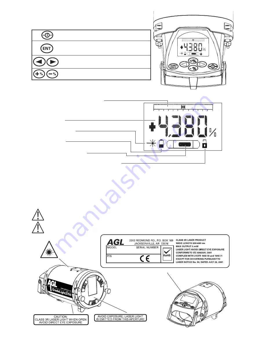 AGL GradeLight 2700 Скачать руководство пользователя страница 5