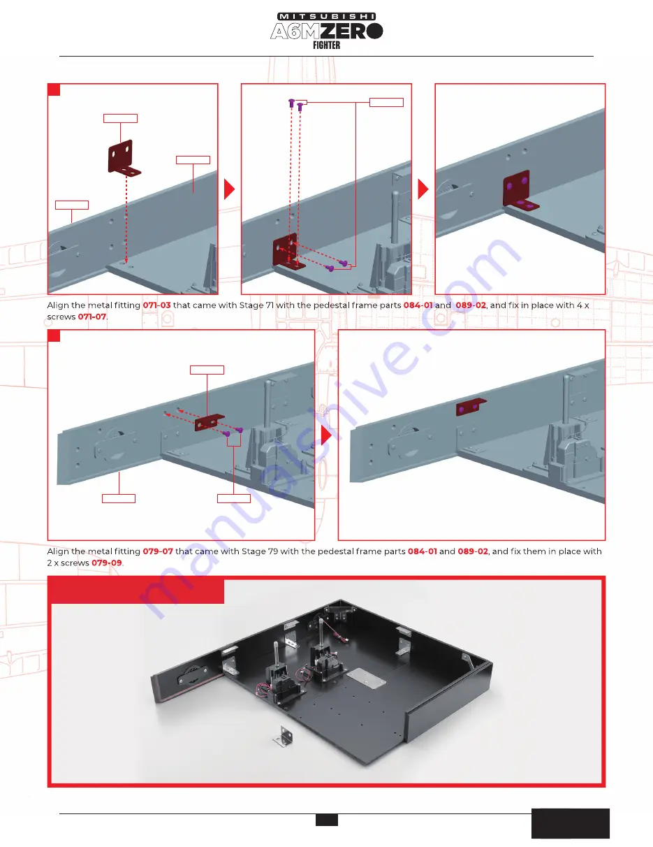 Agora Models Hachette Mitsubishi A6MZERO FIGHTER Build Instructions Download Page 22