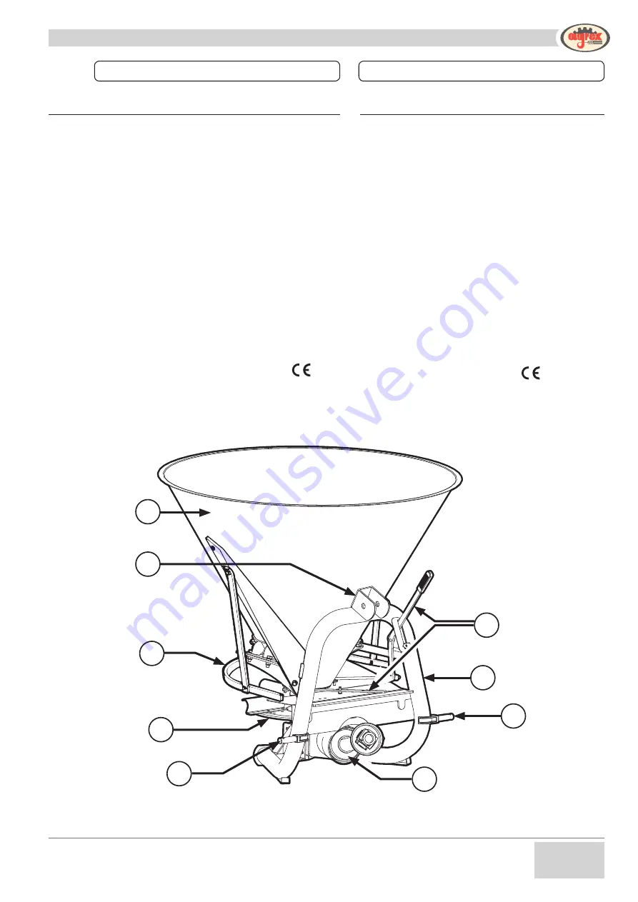 AGREX XAS 150 Operating And Maintenance Manual Download Page 13