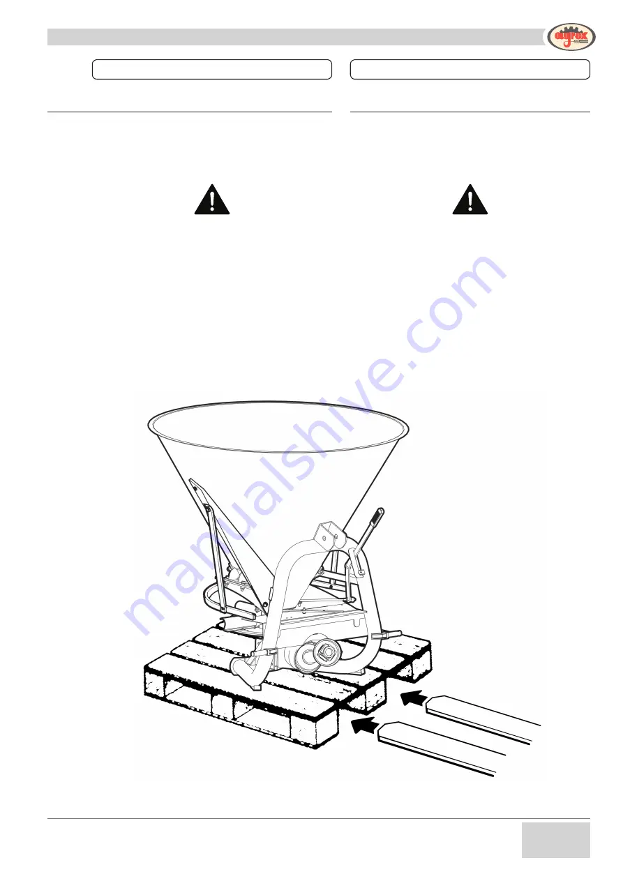 AGREX XAS 150 Operating And Maintenance Manual Download Page 35