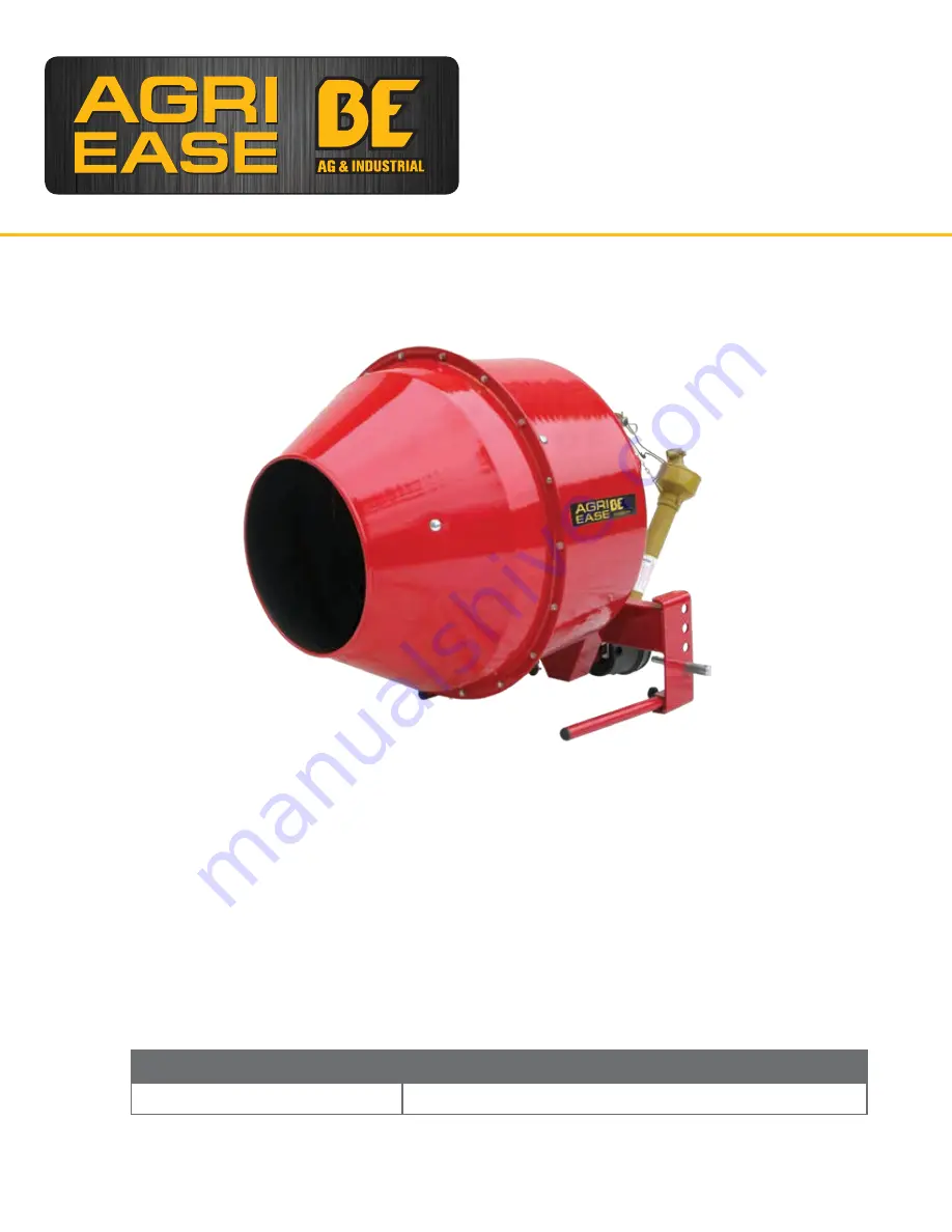 AGRI EASE BE-MX320G Скачать руководство пользователя страница 1