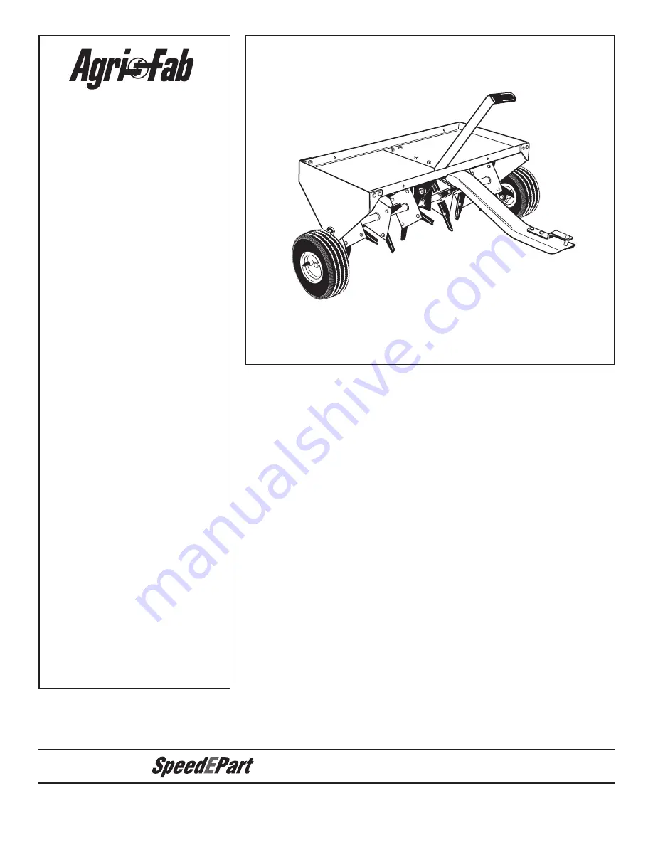 Agri-Fab 45-0298 Скачать руководство пользователя страница 1