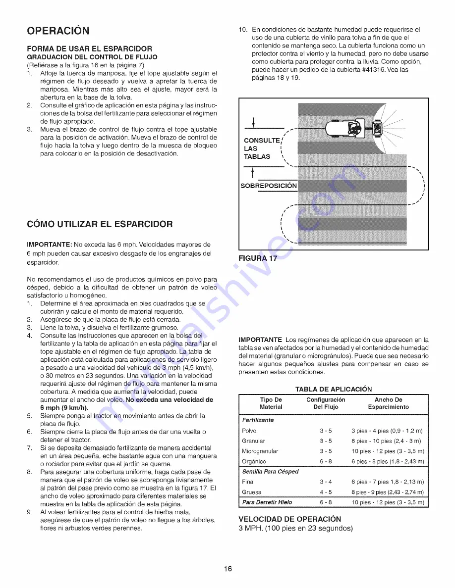 Agri-Fab 45-04631 Operating Instructions Manual Download Page 16