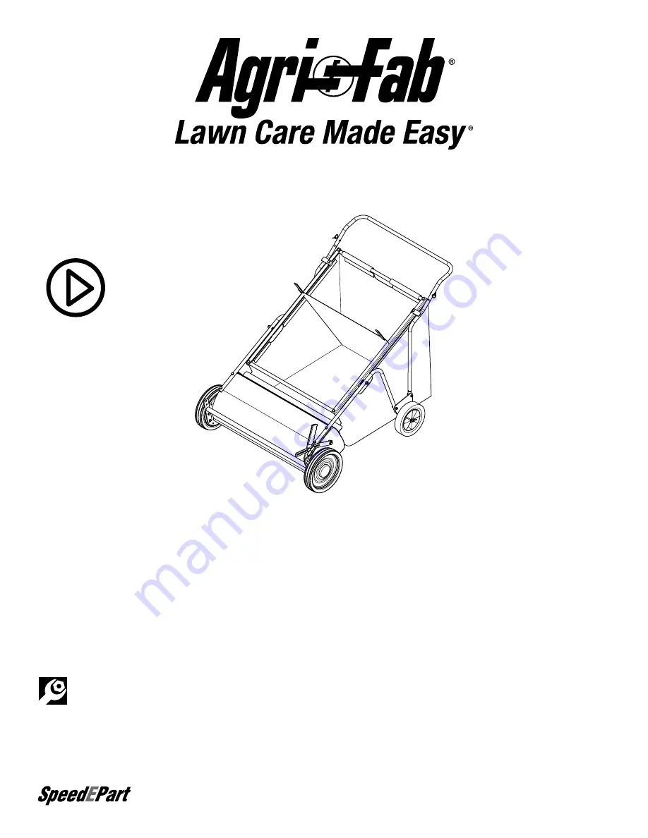 Agri-Fab 45-0570 Instructions Manual Download Page 1