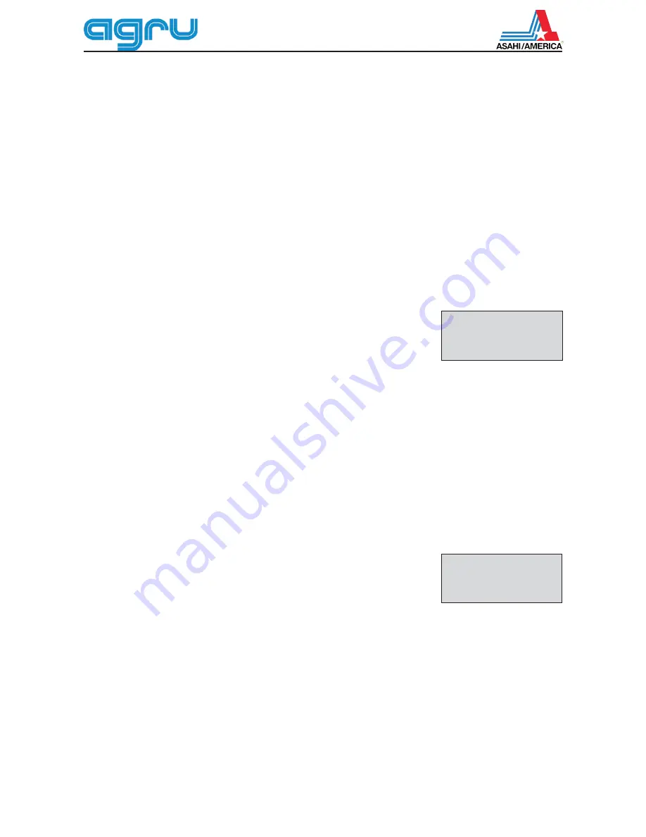 AGRU EF 110-B User Manual Download Page 19