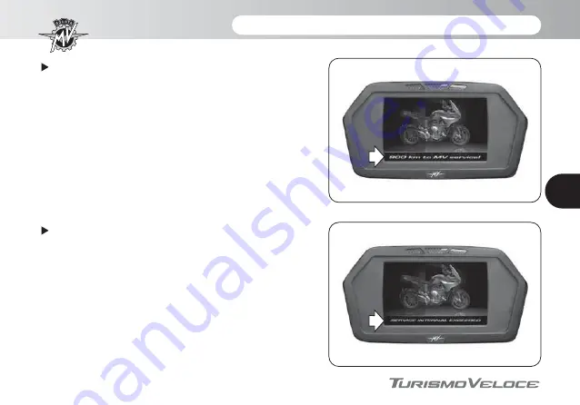 AGUSTA Turismo Veloce 800 LUSSO User Manual Download Page 158