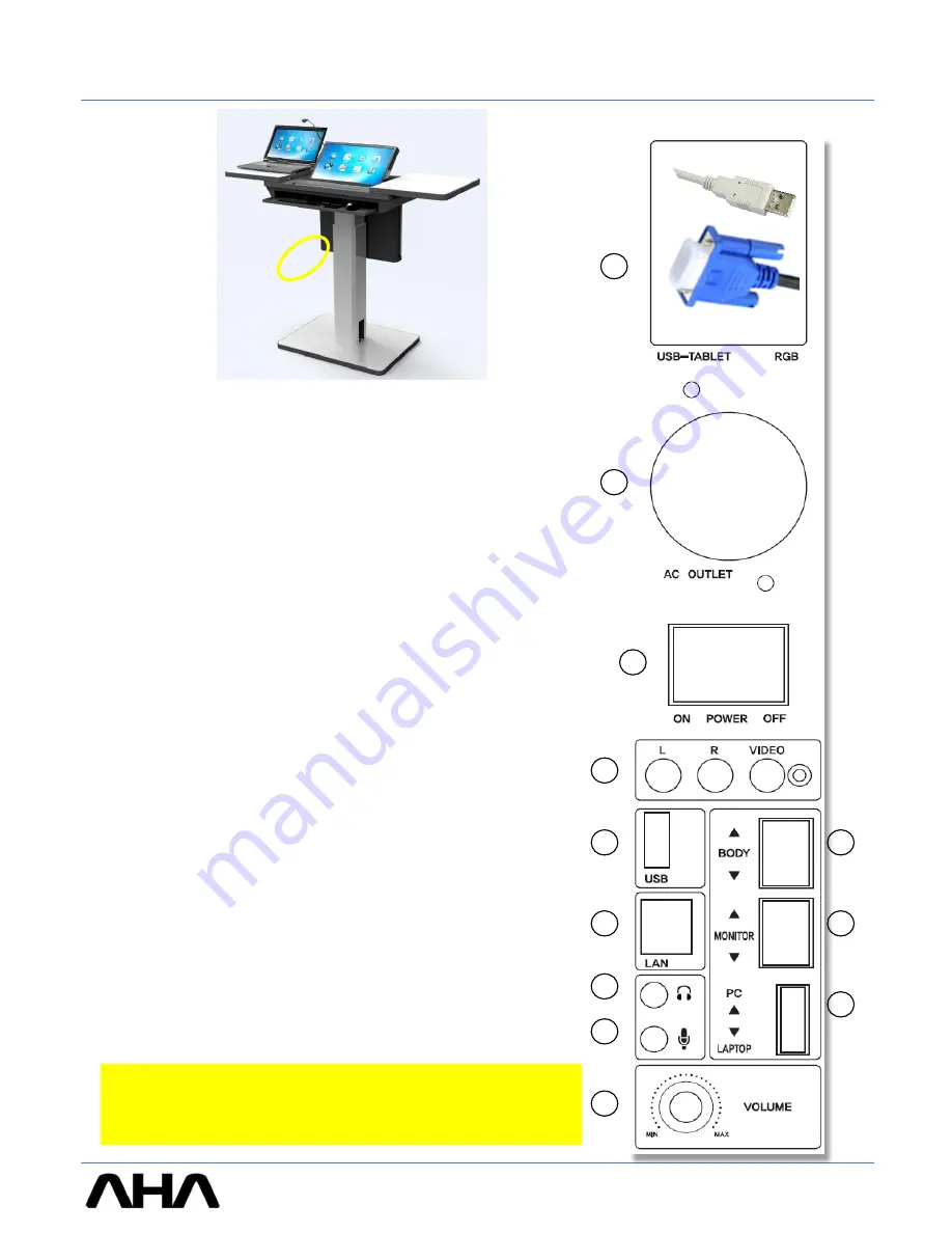 AHA SIMPO-220 User Manual Download Page 6