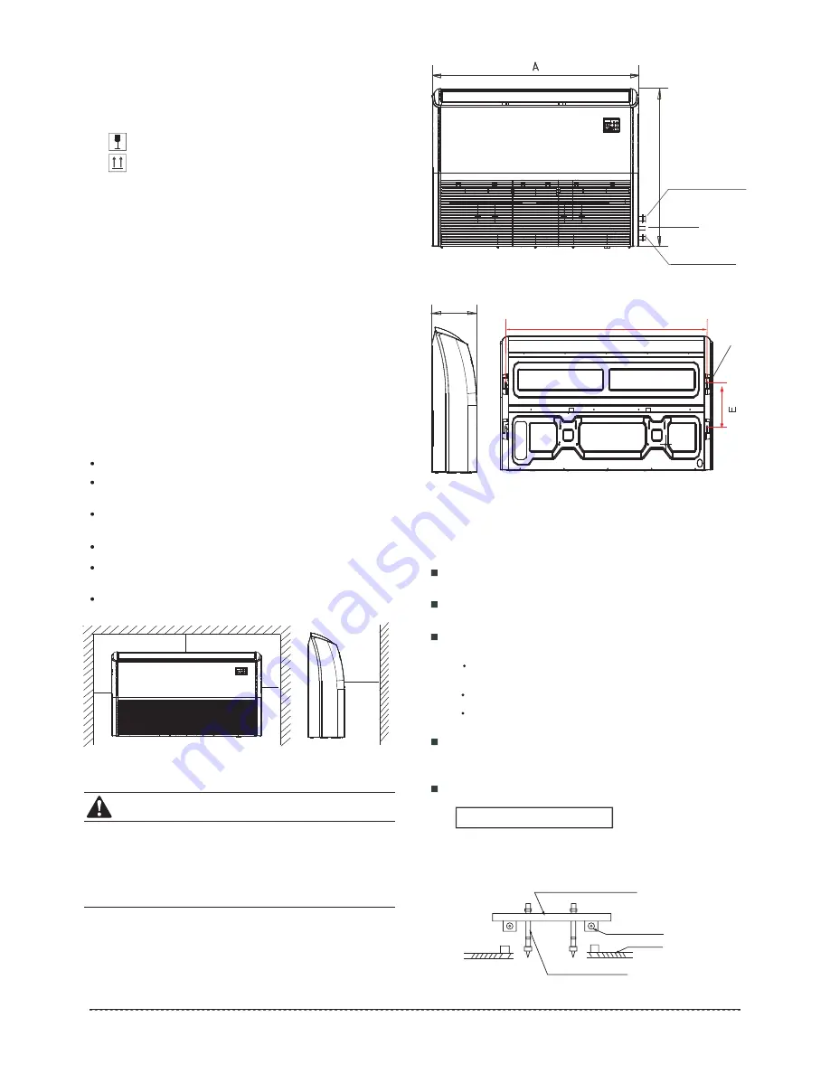 AHI Carrier Ceiling Type Скачать руководство пользователя страница 5