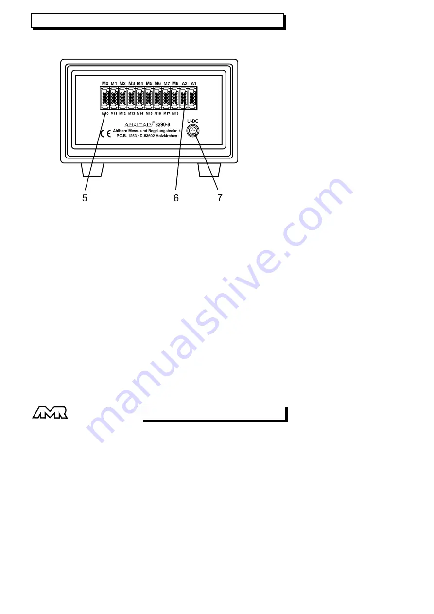 Ahlborn ALMEMO 3290-8 V5 Operating Instructions Manual Download Page 11