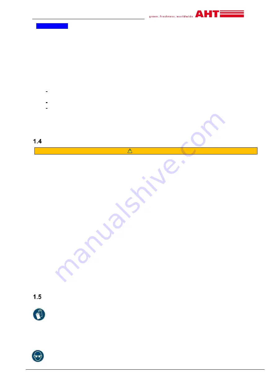 AHT ATHEN 175 AD VS Operating Manual Download Page 288