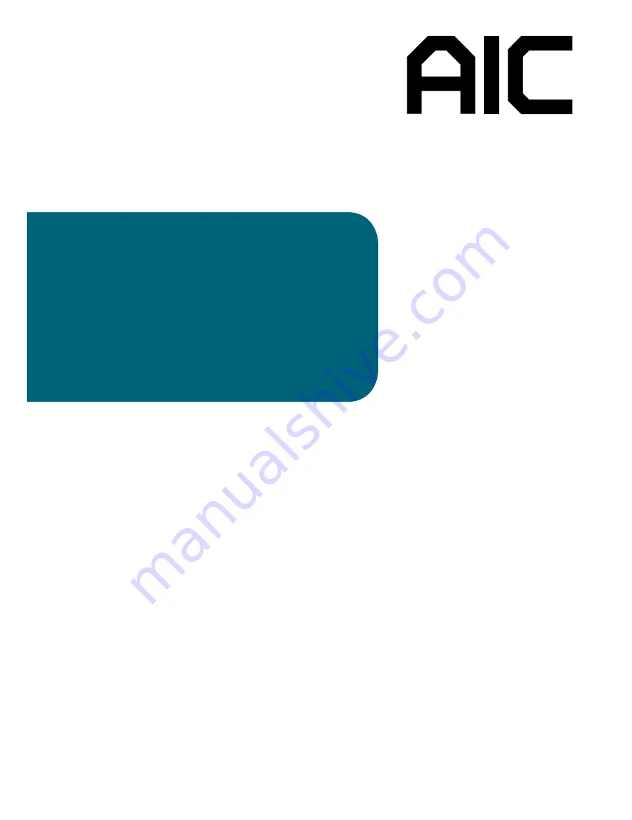 AIC FB201-LX User Manual Download Page 1